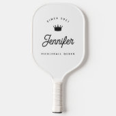 Pickleball Koningin  Paddle (Achterkant)