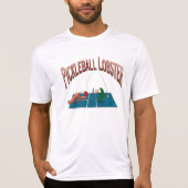 Pickleball-kreeft T-shirt (Voorkant)