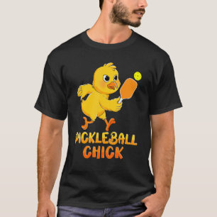 Pickleball Kuiken Pickle Bal Voor Speler Jongens T-shirt