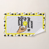 Pickleball L'a Manqué De Peu Personnalisé (Serviette à main)