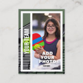 Pickleball Lecteur Carte de commerce Souvenir - Ve (Devant)