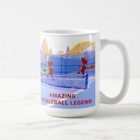 PICKLEBALL LEGEND - PERSONALISEREN KOFFIEMOK (Rechts)