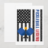 Pickleball Legend USA Kaart (Voorkant / Achterkant)