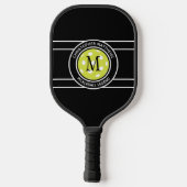 Pickleball Legende Aangepaste Quote Naam Initiaal Paddle (Achterkant)