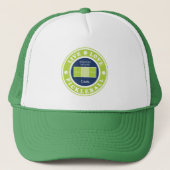 Pickleball: live, liefde, pickleball, aangepaste t trucker pet (Voorkant)