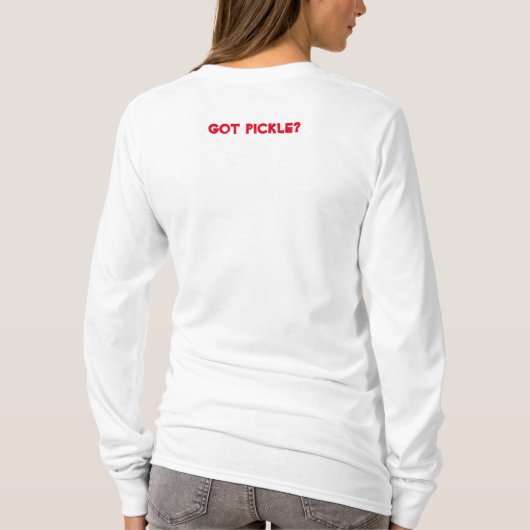 Pickleball long sleeve shirt (Achterkant)