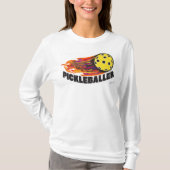 Pickleball long sleeve shirt (Voorkant)