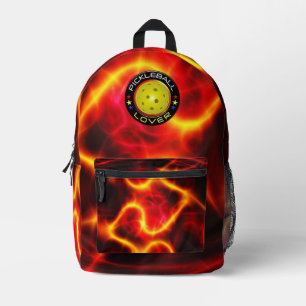 Pickleball Lover 1 Opties Print Cut Sew Bag Bedrukte Rugzak