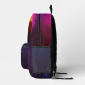 Pickleball Lover 1 Opties Print Cut Sew Bag Bedrukte Rugzak (Rechts)