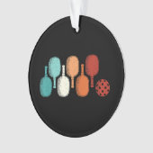 Pickleball Lover Retro Paddle Sport Vintage (devant)