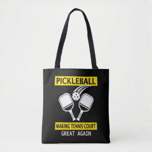 Pickleball maakt Tennis Court weer geweldig Draagtas