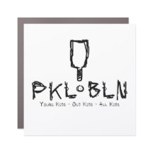 Pickleball Magnet met PKLBLN logo