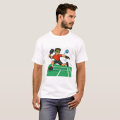 Pickleball man t-shirt (Voorkant volledig)