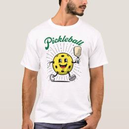 PICKLEBALL MASCOT beroemd gemaakt door PickleballP T-shirt