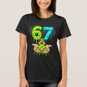 Pickleball meme dink hard blijf uit de keuken t-shirt