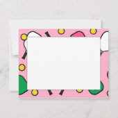 Pickleball Merci Cartes (Dos)