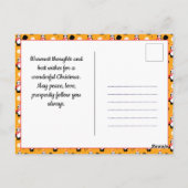 🐧 Pickleball Merry 🎁 Briefkaart (Achterkant)