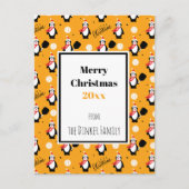 🐧 Pickleball Merry 🎁 Briefkaart (Voorkant)