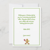 Pickleball 🎄 Merry Kerstmis, aangepaste tekst (Achterkant)