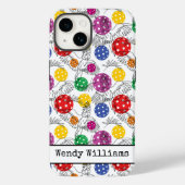  Pickleball met 🦜 parrots, iPhone 14 Case-Mate iPhone Case (Achterkant)