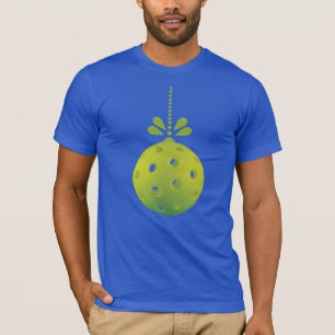 Pickleball moderne arbre de Noël bauble T-shirt