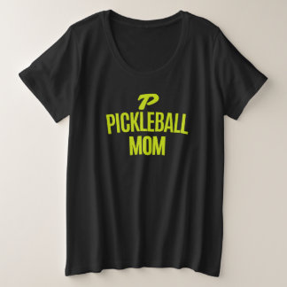 Pickleball Moeder Luxe T-shirt | Stijlvolle Pickle