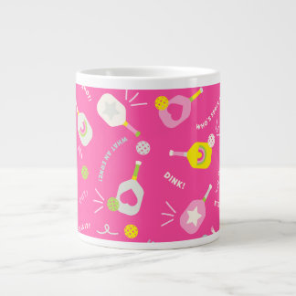 Pickleball Mok Player Gift voor haar roze Mok