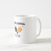 Pickleball Mug – Reasons to Play: Good Friends, Go (Devant droit)