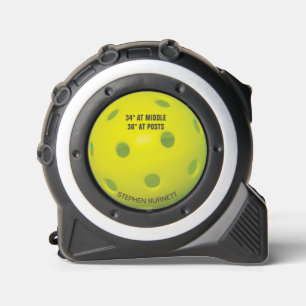 Pickleball Net Hoogte Gepersonaliseerd Rolmaat