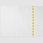 PICKLEBALL Net Sport Team Yellow Balls Fun Tissuepapier (Voorkant)