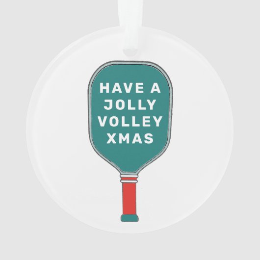 Pickleball Noël cadeau de vacances (dos)