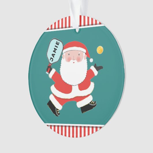 Pickleball Noël cadeau de vacances (devant)