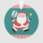 Pickleball Noël cadeau de vacances (devant)