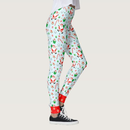 Pickleball Noël Leggings (Droite)