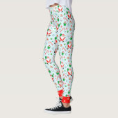 Pickleball Noël Leggings (Gauche)