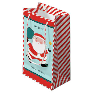 Pickleball Noël petit sac cadeau