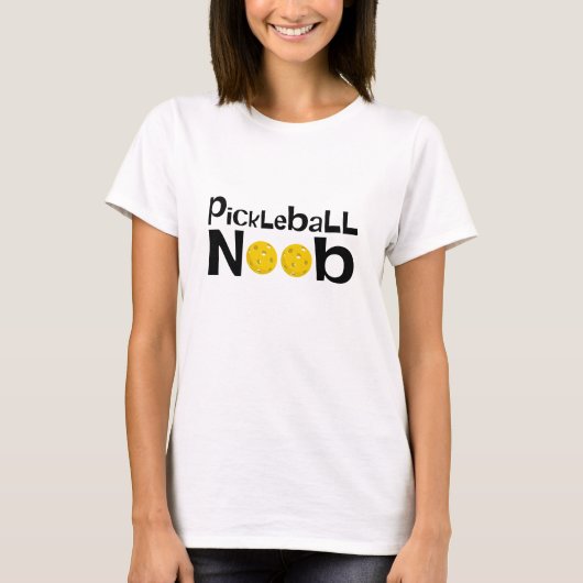 Pickleball noob T-Shirt (Voorkant)