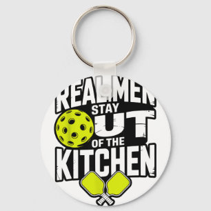 Pickleball-ontwerp voor mannen jongens pickle bal sleutelhanger
