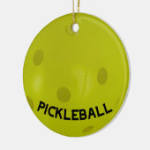 Pickleball Ornament for the Tree (Links)