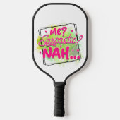 Pickleball Paddle (Achterkant)