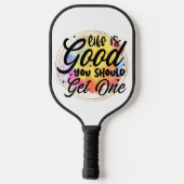 Pickleball Paddle (Achterkant)