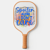 Pickleball Paddle (Achterkant)