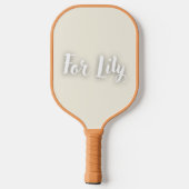Pickleball Paddle (Achterkant)