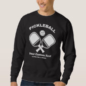 Pickleball Paddle & Ball Custom Trui (Voorkant)