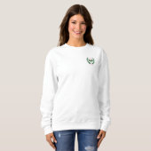 Pickleball Paddle Crewneck Trui (Voorkant volledig)