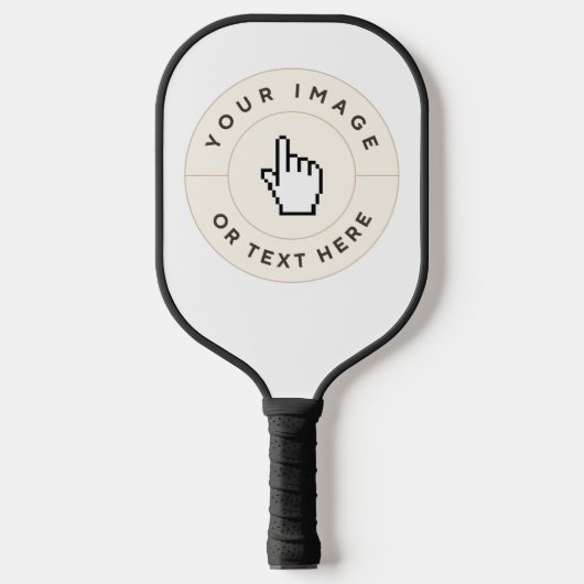 Pickleball Paddle - Custom (afbeelding/tekst toevo (Voorkant)