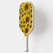 Pickleball Paddle Cute Floral Sunflower  (Links)