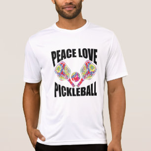 Pickleball Paddle Design T-shirt