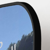 Pickleball Paddle: "Er is geen paard rond!" Pickleball Paddle (Links Detail)