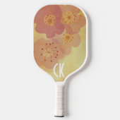 Pickleball Paddle Flowery (Achterkant)